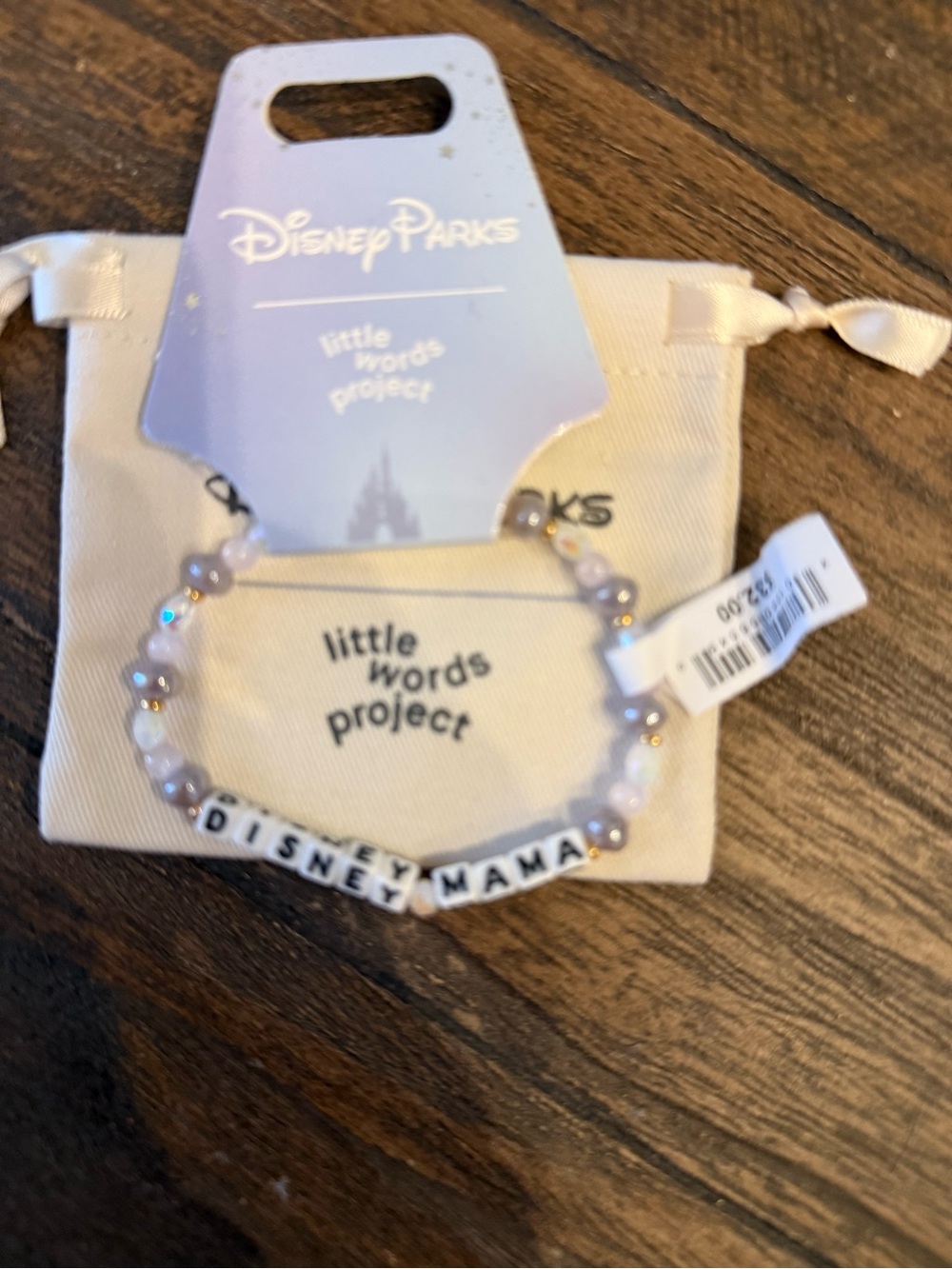Disney Parks Little words project bracelet